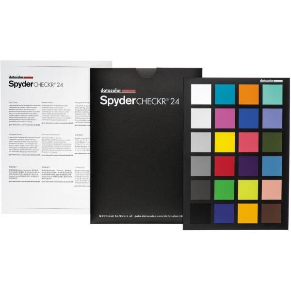 Datacolor Spyder Checkr 24 數位影像校正色卡