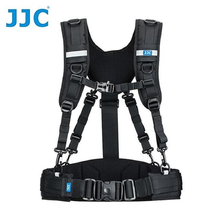JJC雙肩反光攝影背心胸匣擴充腰帶組GB-PRO1(2種揹法;相容DLP、Lowepro S&F系列)
