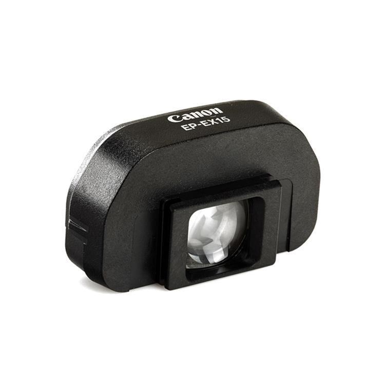 Canon原廠眼罩觀景窗延伸器EP-EX15增距鏡(讓取景器資訊欄變小)