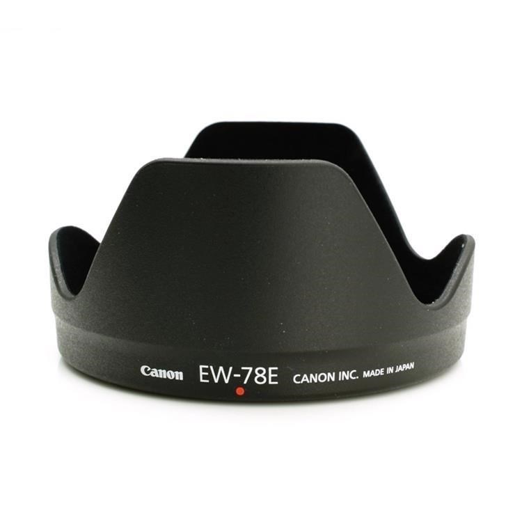 佳能原廠Canon太陽罩EW-78E遮光罩適EF-S 15-85mm f/3.5-5.6 IS USM