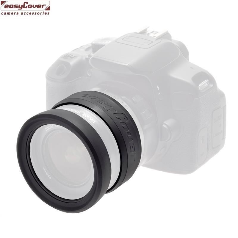easyCover彈性抗撞刮矽膠鏡頭保護套Lens Rim 72mm保護光圈環對焦環鏡頭金鐘套