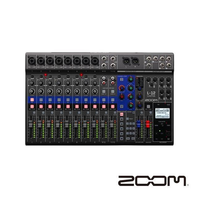 Zoom Livetrak L-12 混音座﹧錄音介面