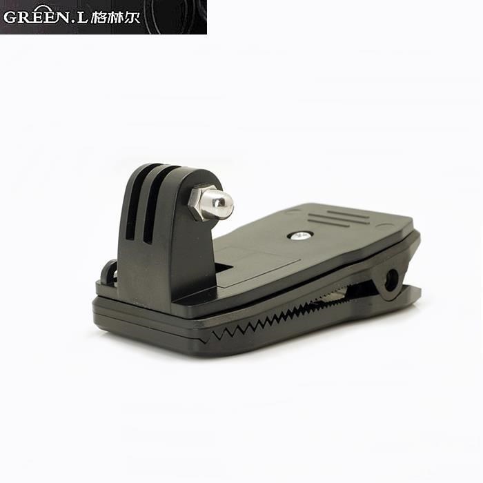 Green.L格林爾GoPro副廠運攝影機配件用背包夾具GP-07(亦適Sony SJCAM Nikon)