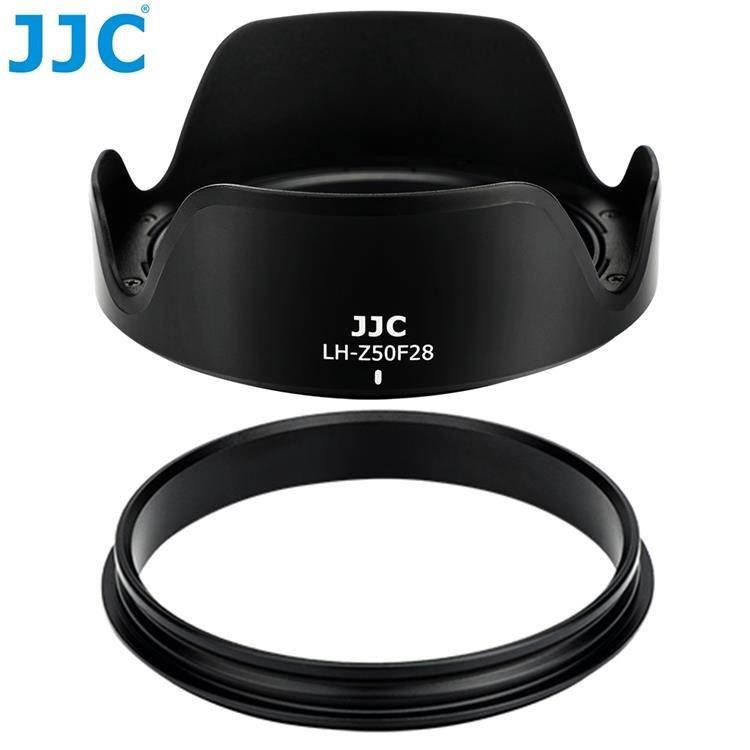 蓮花JJC副廠Nikon遮光罩LH-Z50F28相容尼康原廠HN-41適Z MC 50mm f2.8 Macro