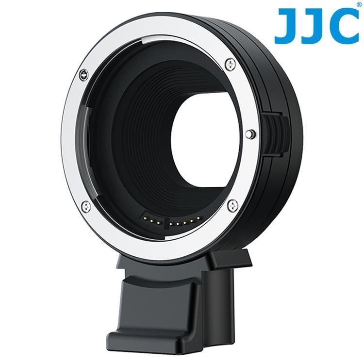 JJC佳能Canon副廠光圈快門自動對焦鏡頭轉接環CA-EF_EFM(具電子晶片/腳架環)