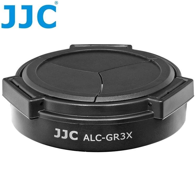 JJC理光副廠Ricoh自動鏡頭蓋自動蓋賓士蓋ALC-GR3X鏡頭蓋適GR IIIx鏡頭前蓋