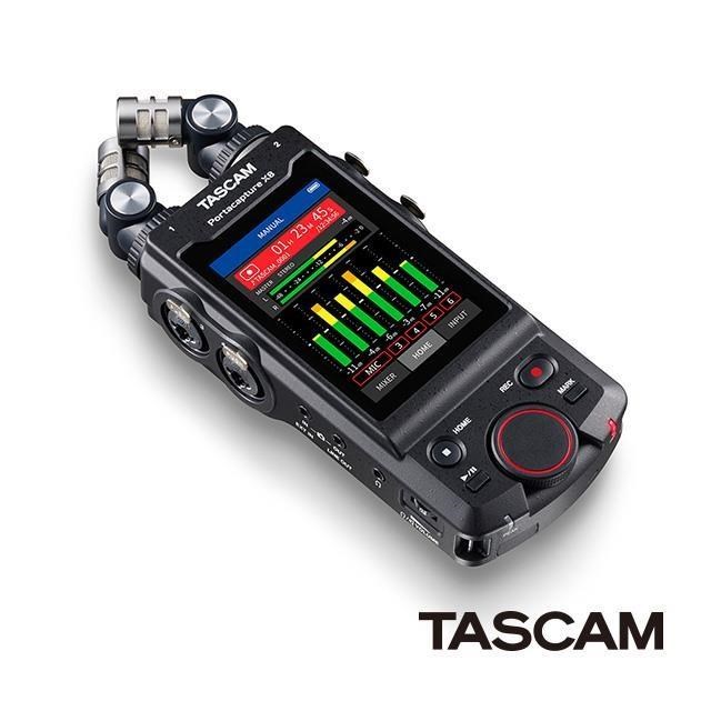 TASCAM Portacapture X8 手持觸控多軌錄音機 公司貨