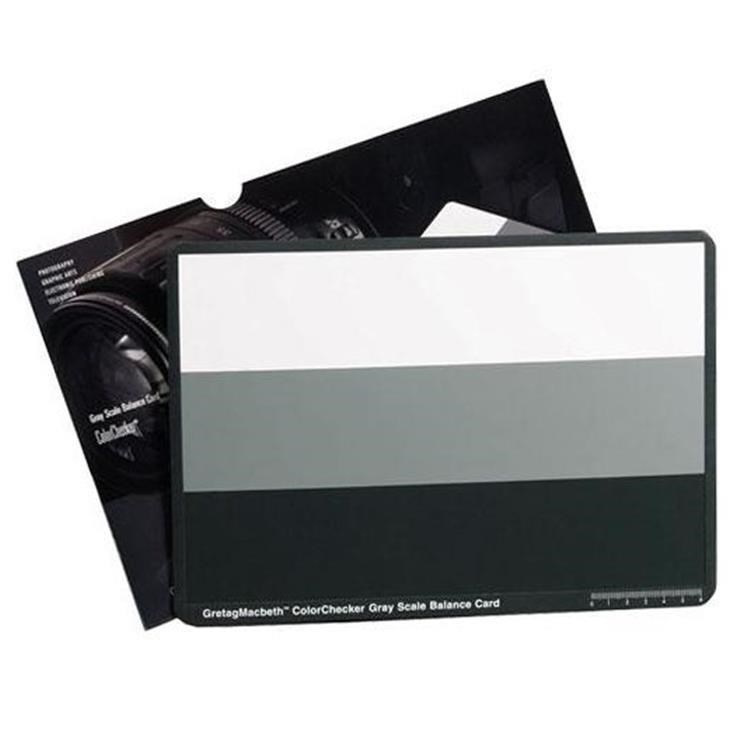 美國X-Rite ColorChecker灰階卡Gray Scale Card 18%灰卡校正白平衡卡M50103