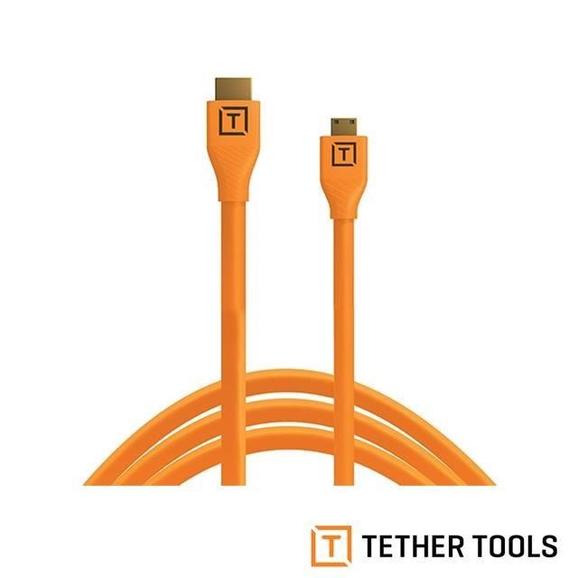 Tether Tools TetherPro H2C15-ORG HDMI Mini to HDMI 2.0 傳輸線 4.6m