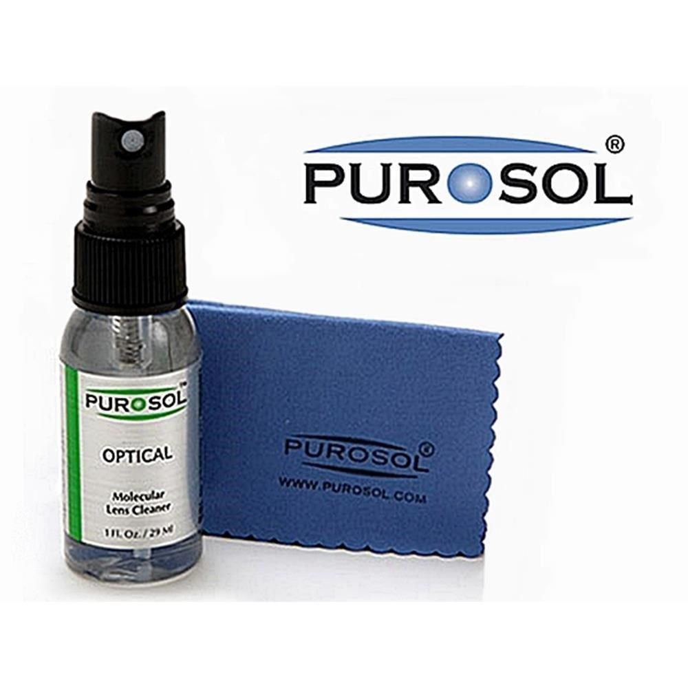 美國Purosol普洛索天然環保光學噴霧式鏡片清潔液(1oz;不傷鍍膜;國際航太基金會)