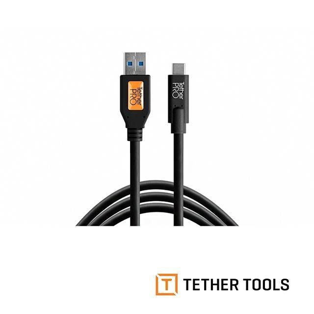 Tether Tools TetherPro USB 3.0 轉 USB TypeC 傳輸線 黑