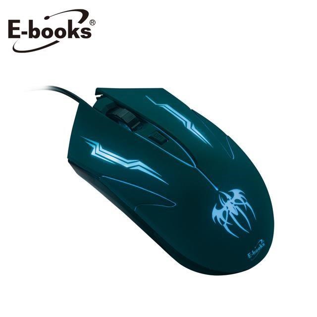 E-books M70 電競RGB炫光靜音有線滑鼠