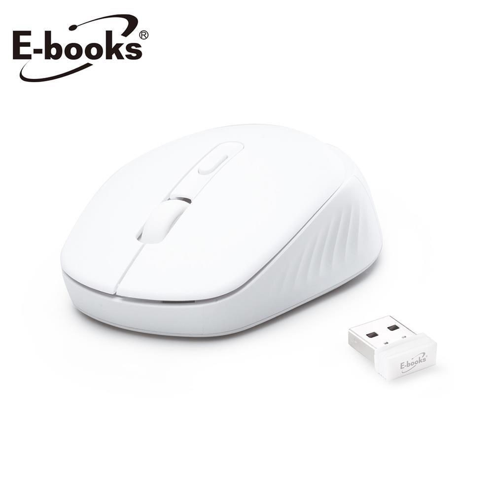 E-books M80 完美手感型四鍵式靜音無線滑鼠