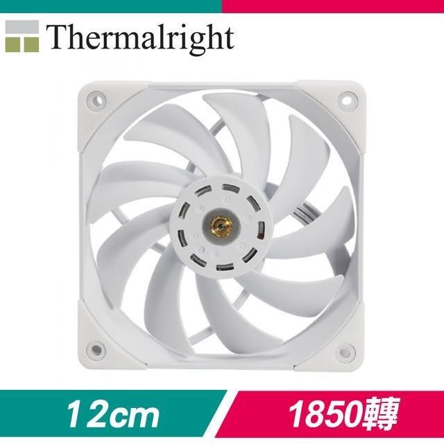 Thermalright 利民 TL-C12 PRO-W 12CM風扇《白》