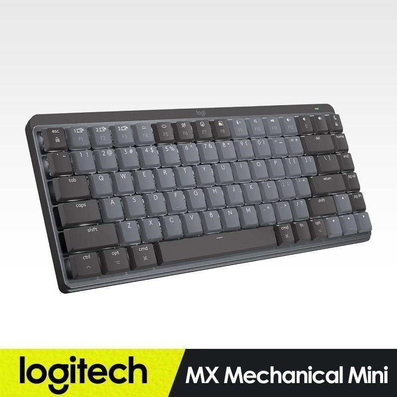 【羅技】MX Mechanical 鍵盤 Mini - 茶軸