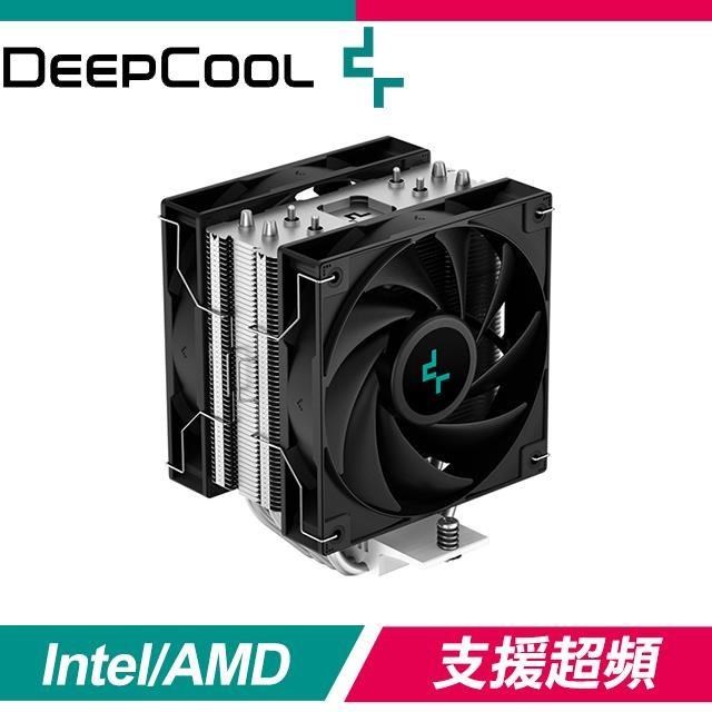 DEEPCOOL 九州風神 AG400 PLUS 雙風扇 四導管 支援 LGA1700 AM5 CPU 散熱器