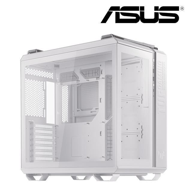 【華碩】ASUS TUF Gaming GT502 電競雙艙機殼 (軍戎白)