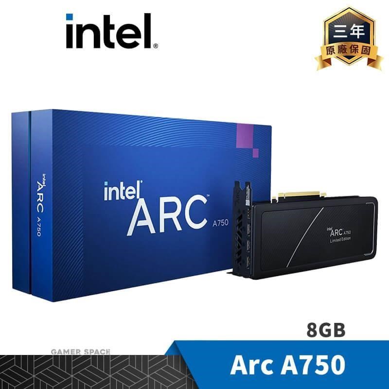 Intel 英特爾 Arc A750 8G 顯示卡