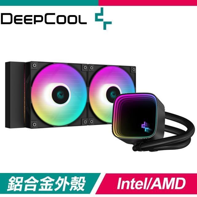 DEEPCOOL 九州風神 LS520 SE 240 一體式水冷 CPU散熱器《黑》