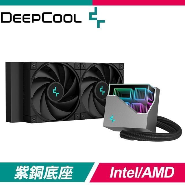 DEEPCOOL 九州風神 LT520 240 一體式水冷 CPU散熱器《黑》