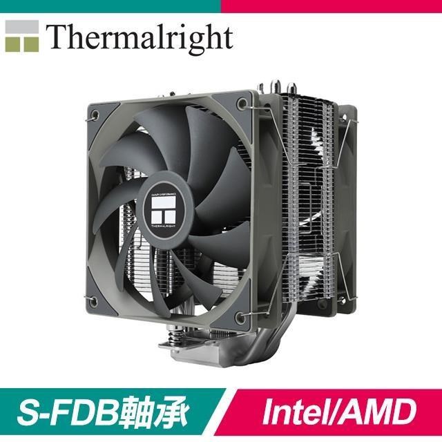 Thermalright 利民 Assassin Spirit 120 Plus V2 4導管單塔雙風扇 CPU散熱器