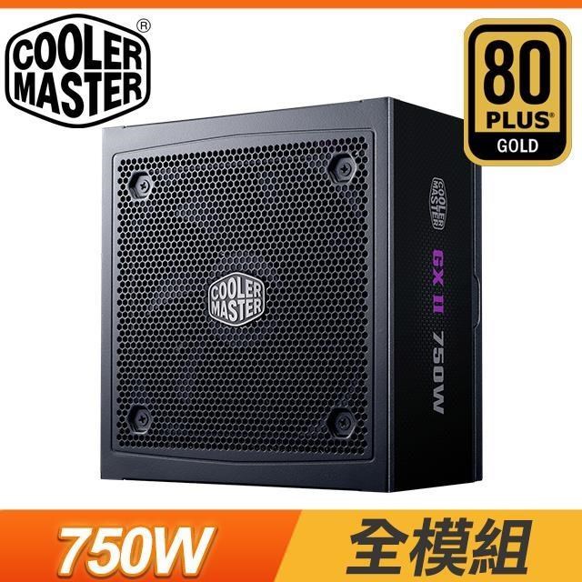 Cooler Master 酷碼 GX II GOLD 750W 金牌 全模組 電源供應器《黑》