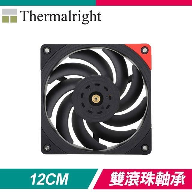 Thermalright 利民 TL-B12 EXTREM 12CM PWM 風壓型工業級風扇《黑》