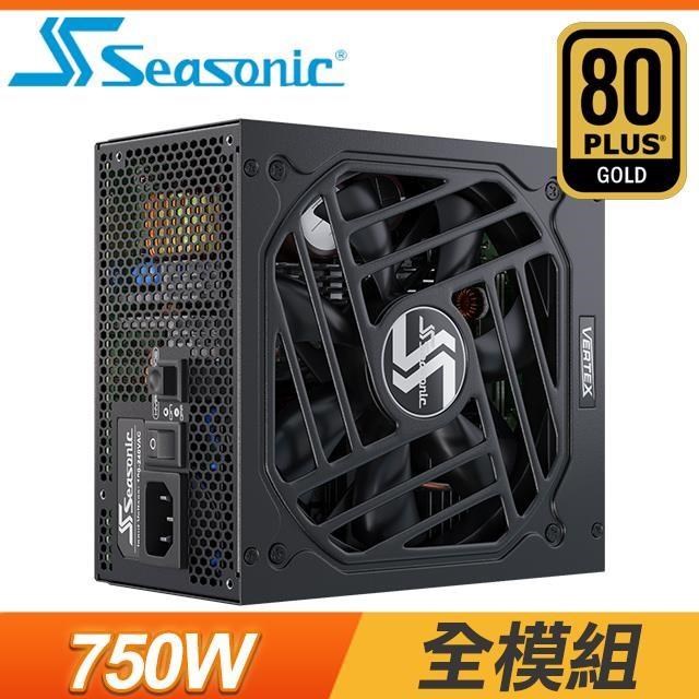 SeaSonic 海韻 Vertex GX-750 750W 金牌 全模組 電源供應器(12年保)