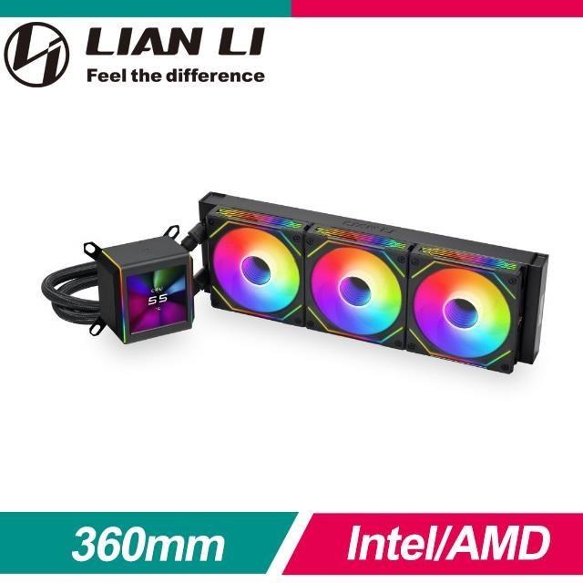 LIAN LI 聯力 Galahad II LCD SL-INF 360 ARGB 水冷散熱器《黑》