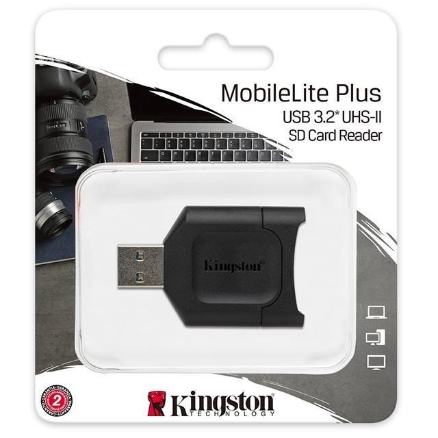 KINGSTON 金士頓 FCR-MLP USB 3.2 單槽讀卡機 支援SD SDHC SDXC 記憶卡