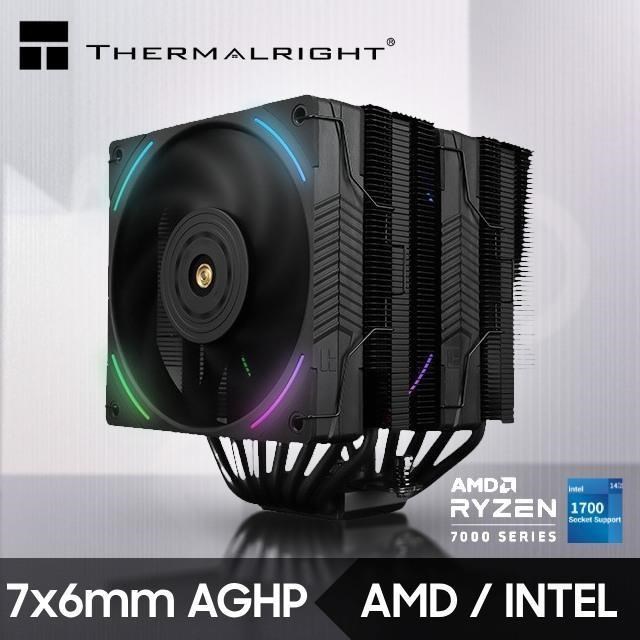 Thermalright 利民 Phantom Spirit 120 EVO 7導管全黑化 ARGB 雙塔散熱器