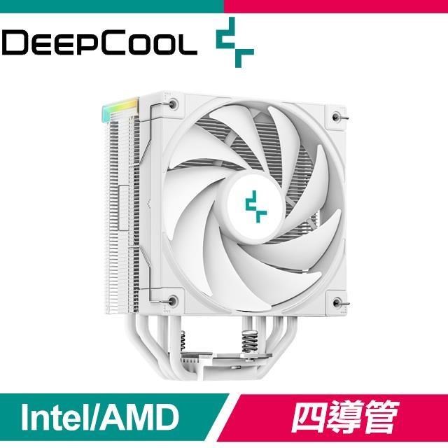 DEEPCOOL 九州風神 AK400 DIGITAL 四導管 CPU 散熱器《白》