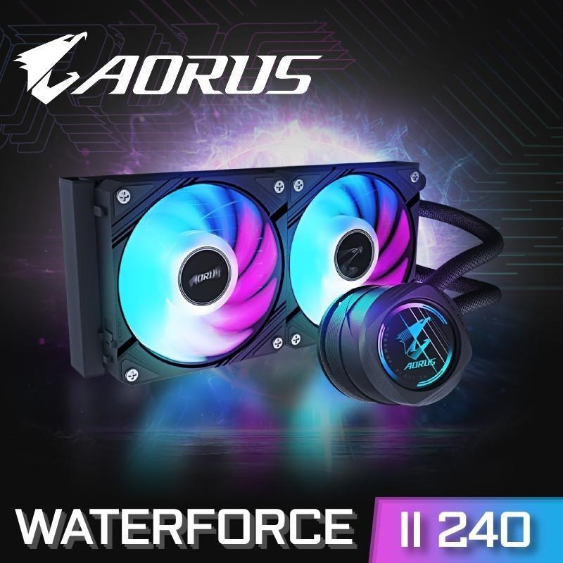 【GIGABYTE 技嘉】AORUS WATERFORCE II 240 水冷散熱器