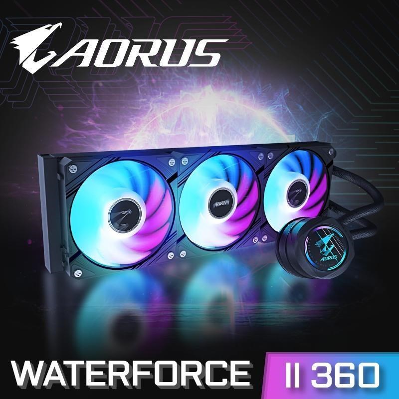 【GIGABYTE 技嘉】AORUS WATERFORCE II 360 水冷散熱器