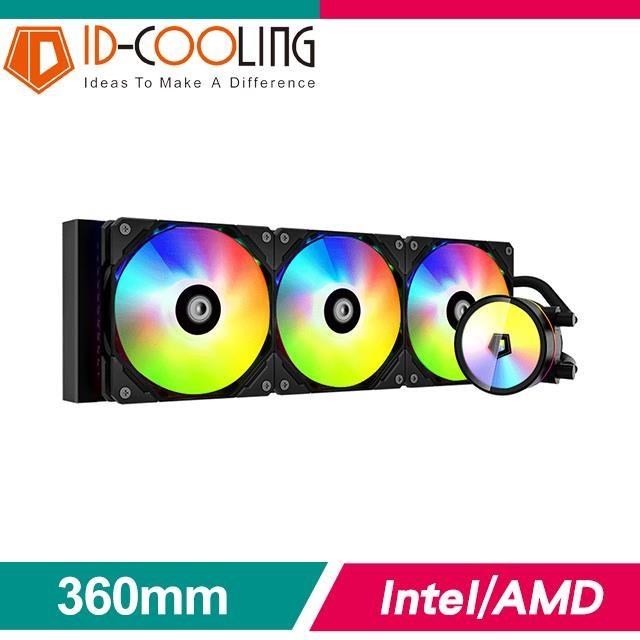 ID-COOLING ZOOMFLOW 360 XT ARGB 一體式水冷CPU散熱器