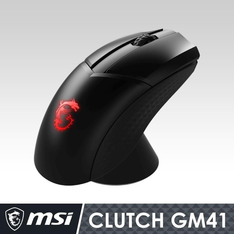 【MSI微星】Clutch GM41 LIGHTWEIGHT 超輕量 無線電競滑鼠