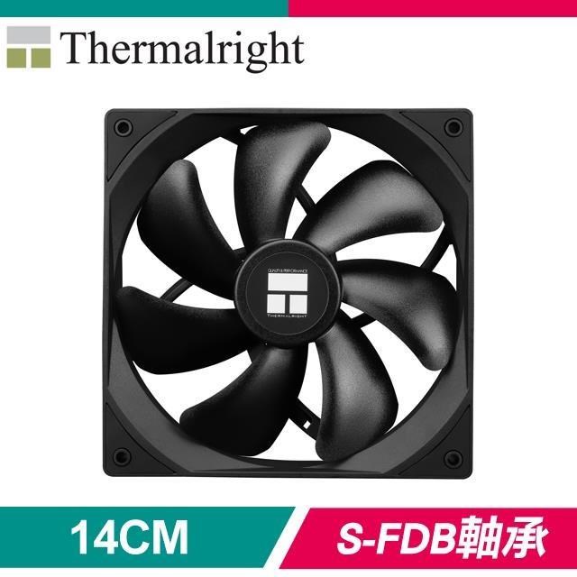 Thermalright 利民 TL-C14C 黑化版 14CM PWM S-FDB軸承 1500轉 風扇