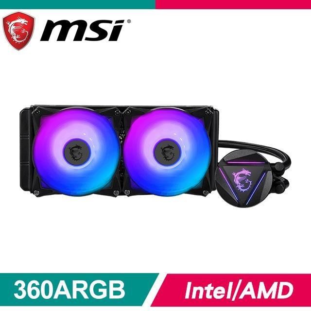 MSI 微星 MAG Core Liquid 280R ARGB水冷散熱器
