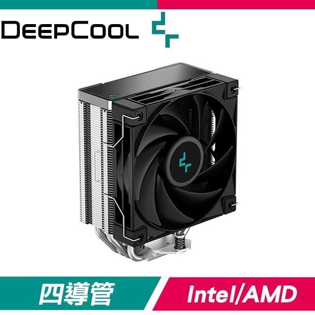 DEEPCOOL 九州風神 AK400 4導管 220W 單塔單扇 CPU 散熱器《黑》