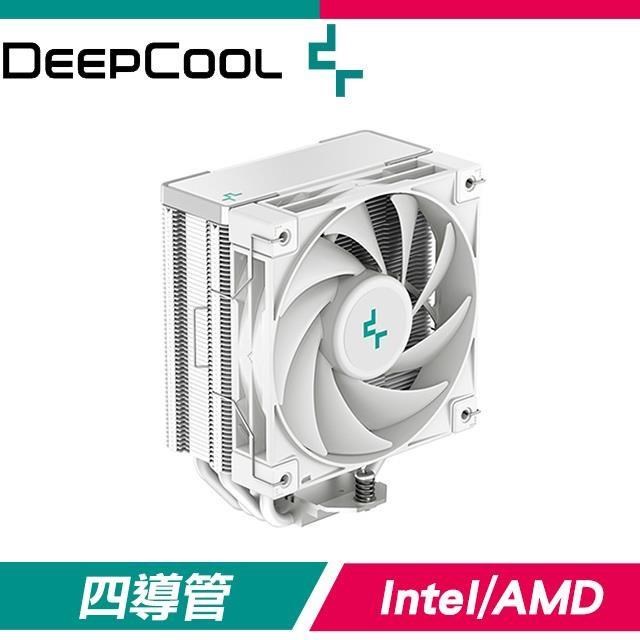 DEEPCOOL 九州風神 AK400 WH 4導管 220W 單塔單扇 CPU 散熱器《白》