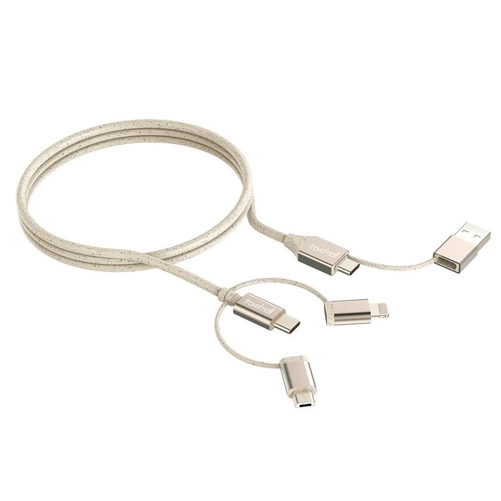 Travelmall 5IN1 Type-C / USB-A 1M 資料/快充線