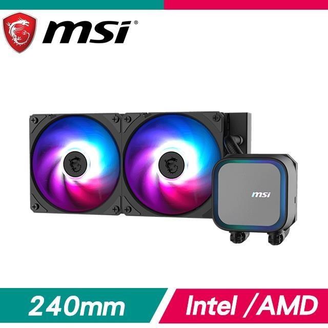 MSI 微星 MAG CORELIQUID A13 240 ARGB水冷散熱器