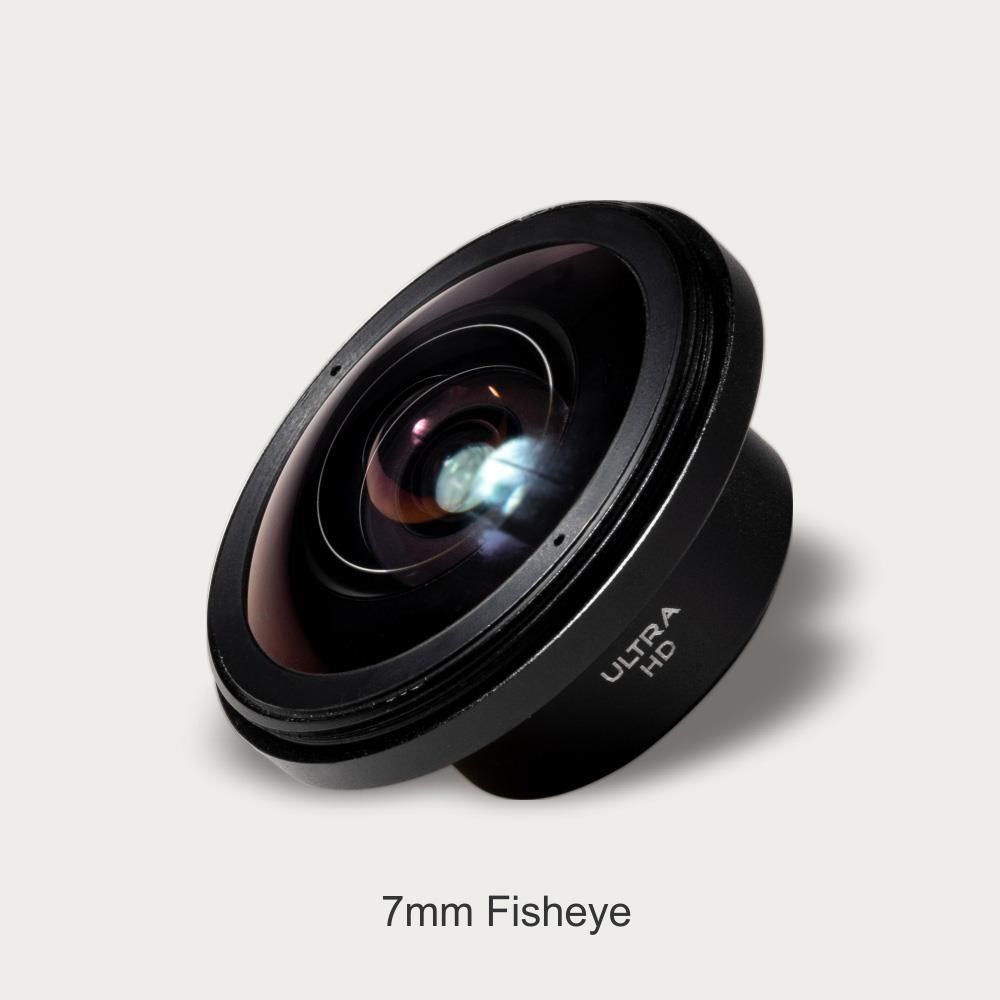 【SUNPOWER】ULTRA HD 7mm 魚眼微距 | 手機專業鏡頭-0.4×魚眼