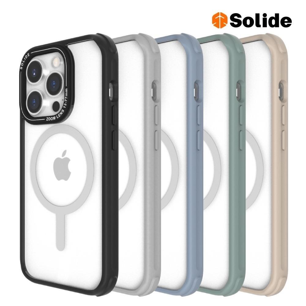 solide Saturn土星 抗菌防摔磁吸手機殼 iPhone 15/Pro/Plus/Pro Max