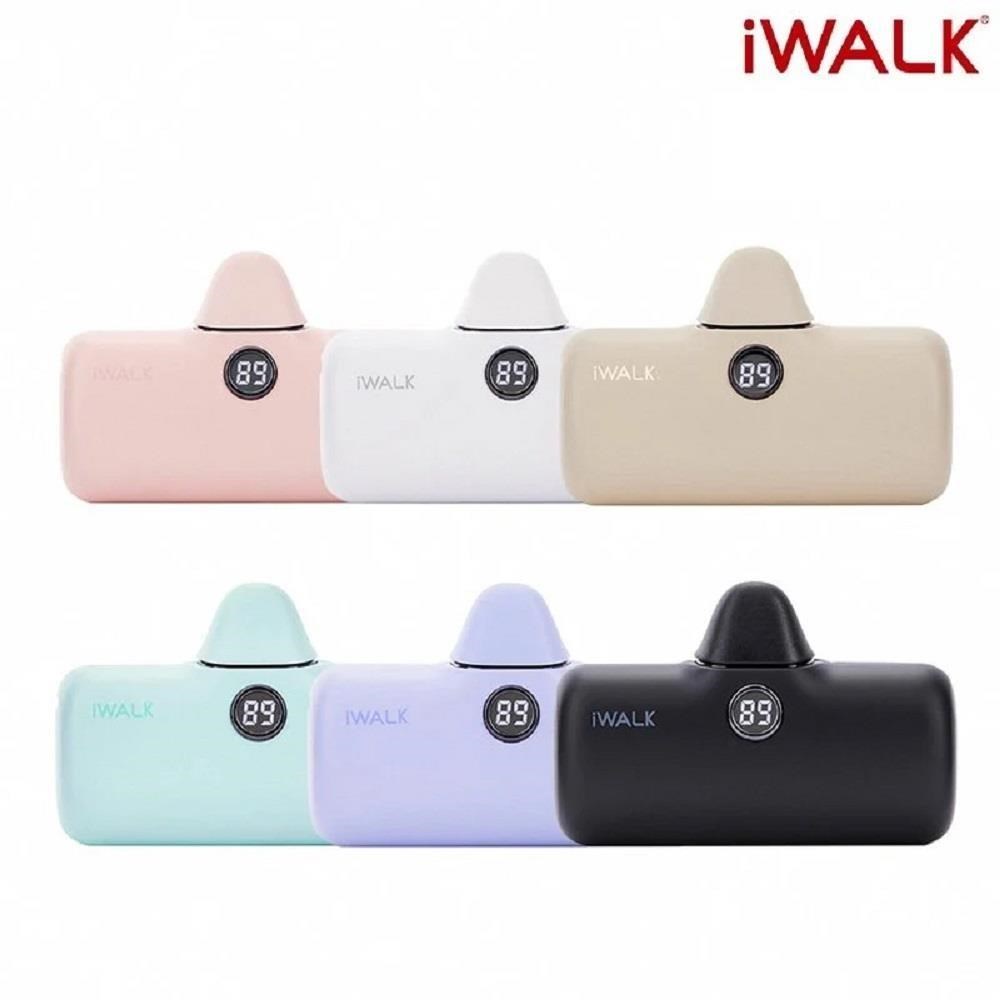 【iWALK】 PRO 五代 4800mAh 快充直插式口袋行動電源 Type-c接頭