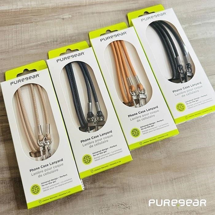 【Puregear】 普格爾 手機背帶掛繩-皮革款