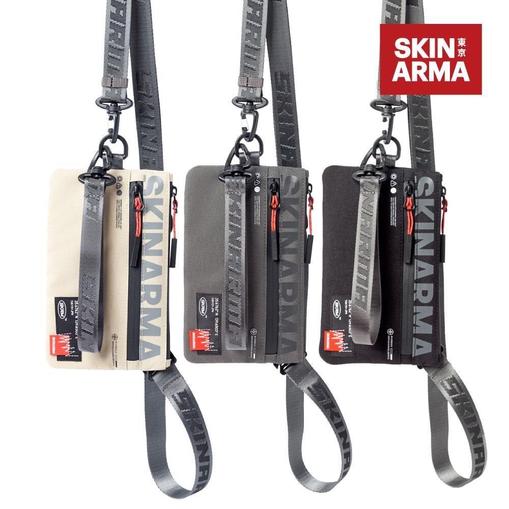 Skinarma日本潮牌 Clutch Fardel 潮系風格口袋包(附掛繩、手腕繩)