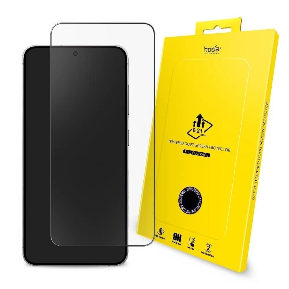 【Hoda】 Samsung S25系列 滿版亮面玻璃保護貼 窄黑邊 適用 S25/Plus/Ultra