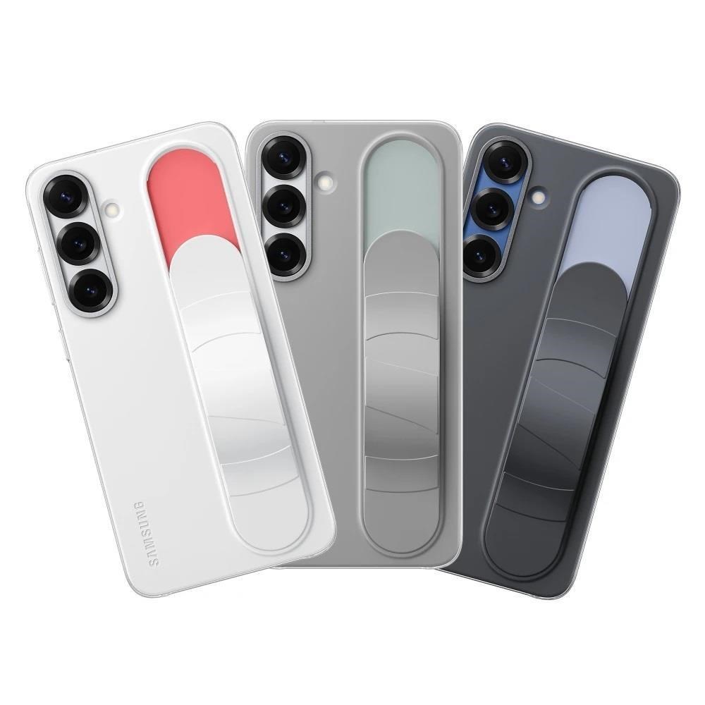 Samsung 三星 Galaxy S25 / S25+ / S25 Ultra 原廠立架式矽膠保護殼 (附指環帶)