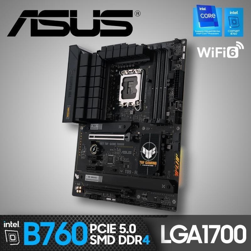 【ASUS】TUF GAMING B760-PLUS WIFI D4 主機板